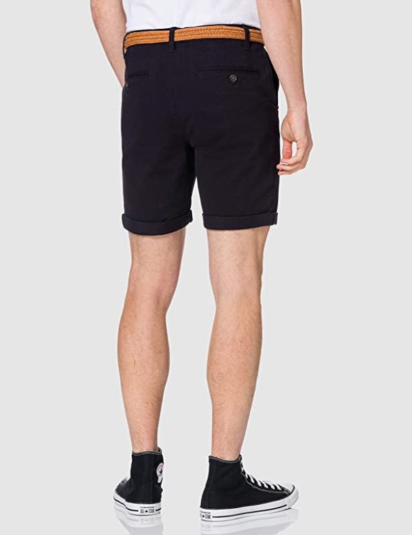 Meraki Shorts Estilo Chino Hombre, azul (marino), 40, Label: 40 Hot on Sale