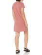 Amazon Essentials Vestido Tipo Camiseta de Cuello a la Caja, Manga Corta, Ajuste Informal y Algodón para Uso Diario (Previamente Daily Ritual) Mujer estándar, Rosa Magenta Viejo, S Supply