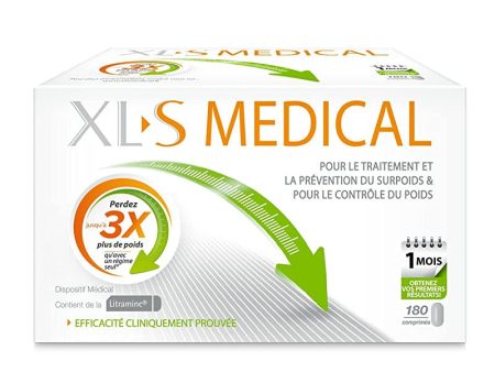 Xl-S MEDICAL - Tabletas de pérdida de peso, capturar la grasa de la dieta - 180 comprimidos For Sale